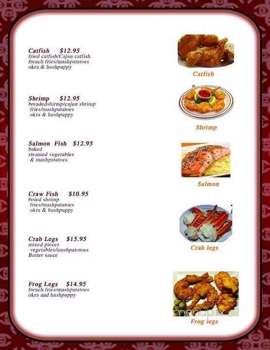 Tandoori Chicken and Fish House - Plumerville, AR menu_pic