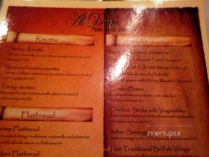 Al Dente - Rancho Cordova, CA menu_pic