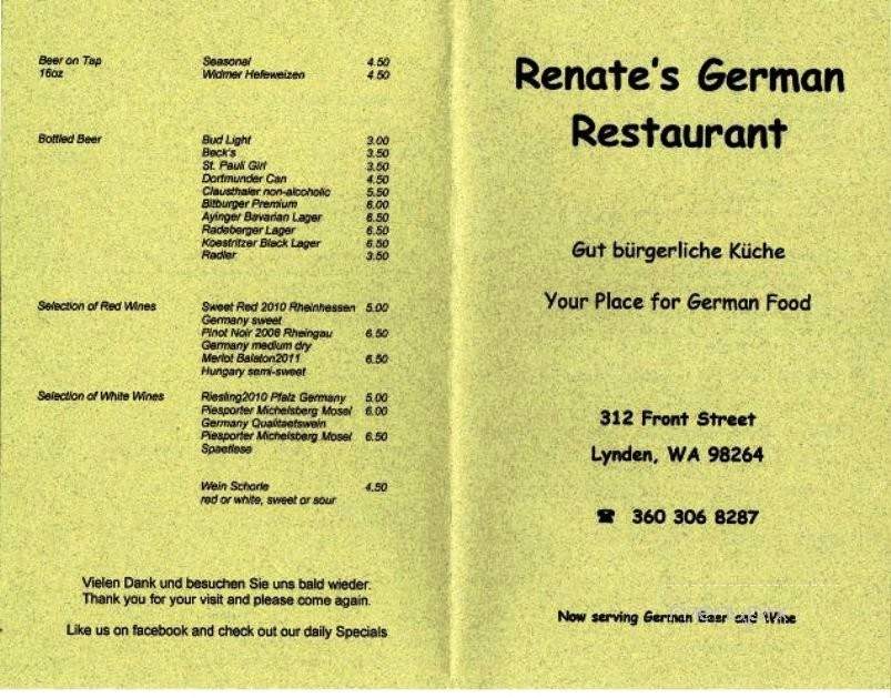 /380177851/Renates-German-Restaurant-and-Deli-Lynden-WA - Lynden, WA