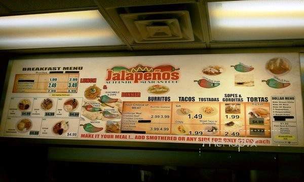 Jalapenos - Englewood, CO menu_pic