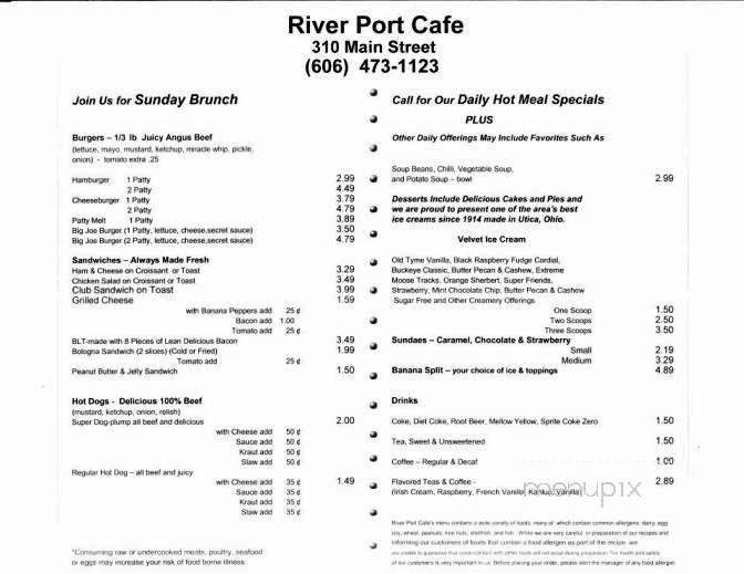 /380177973/River-Port-Cafe-Greenup-KY - Greenup, KY
