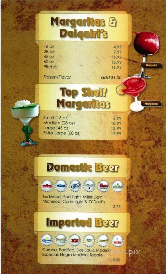 La Hacienda Mexican Restaurant - Fremont, NE menu_pic