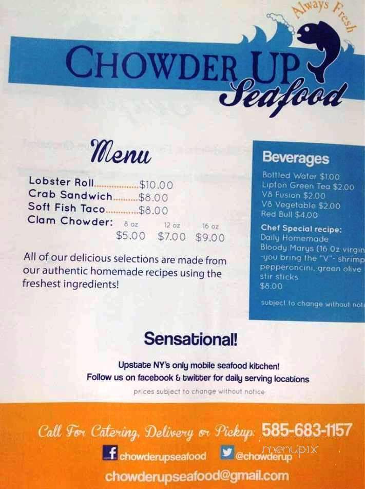 /380178277/Chowder-UP-Seafood-Rochester-NY - Rochester, NY