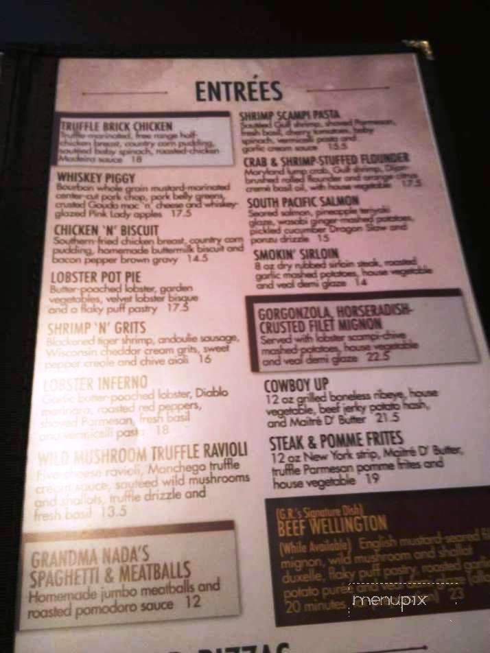 J's Pub & Grill - Casper, WY menu_pic