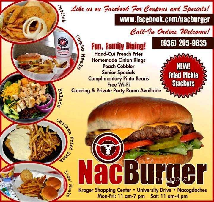 /380178378/NacBurger-Nacogdoches-TX - Nacogdoches, TX