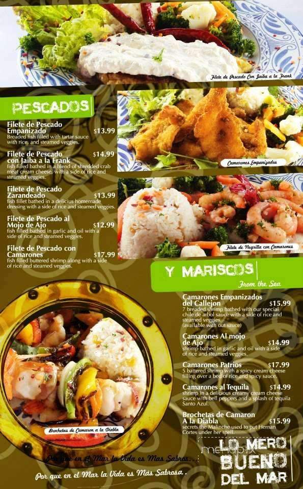 El Callejon de Los Milagros - Mcallen, TX menu_pic