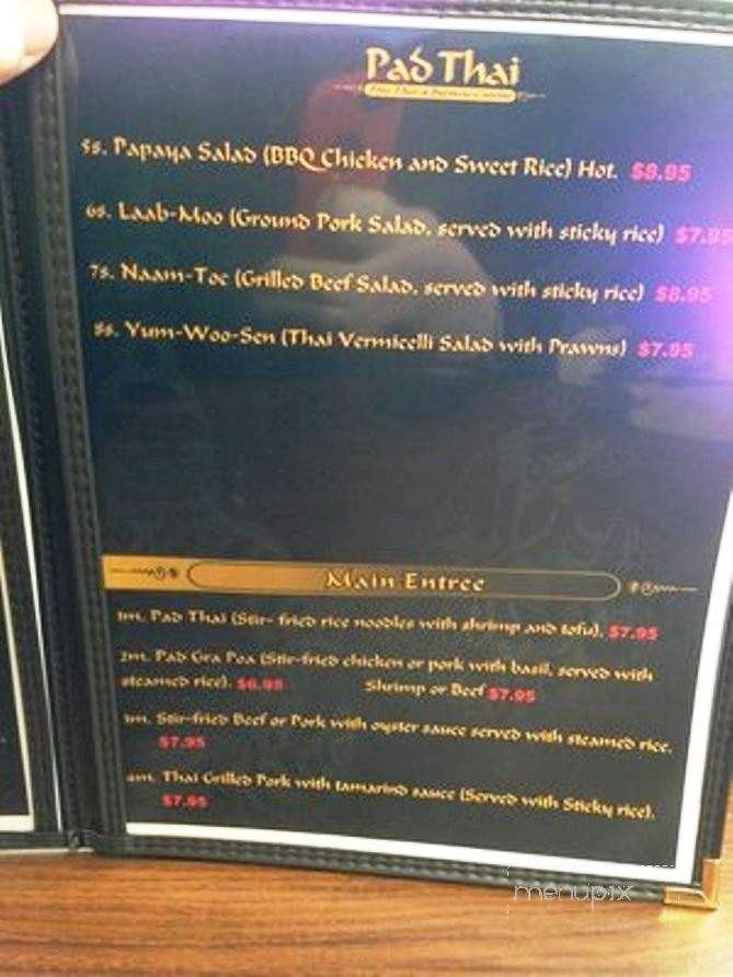 Pad Thai - Fort Wayne, IN menu_pic