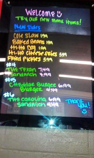 Hi-Ho BBQ Sandwiches - Covington, LA menu_pic