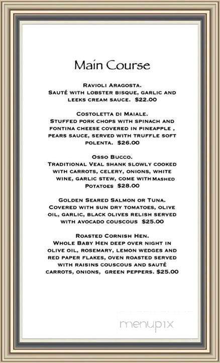 El Solar Cafe - Newburgh, NY menu_pic