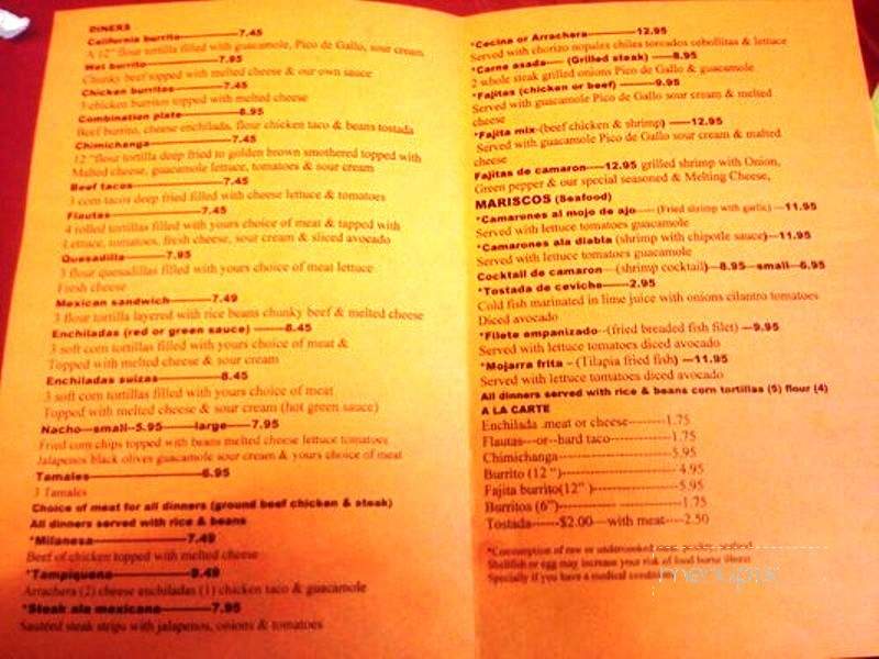 Dos Hermanos Market - Westland, MI menu_pic