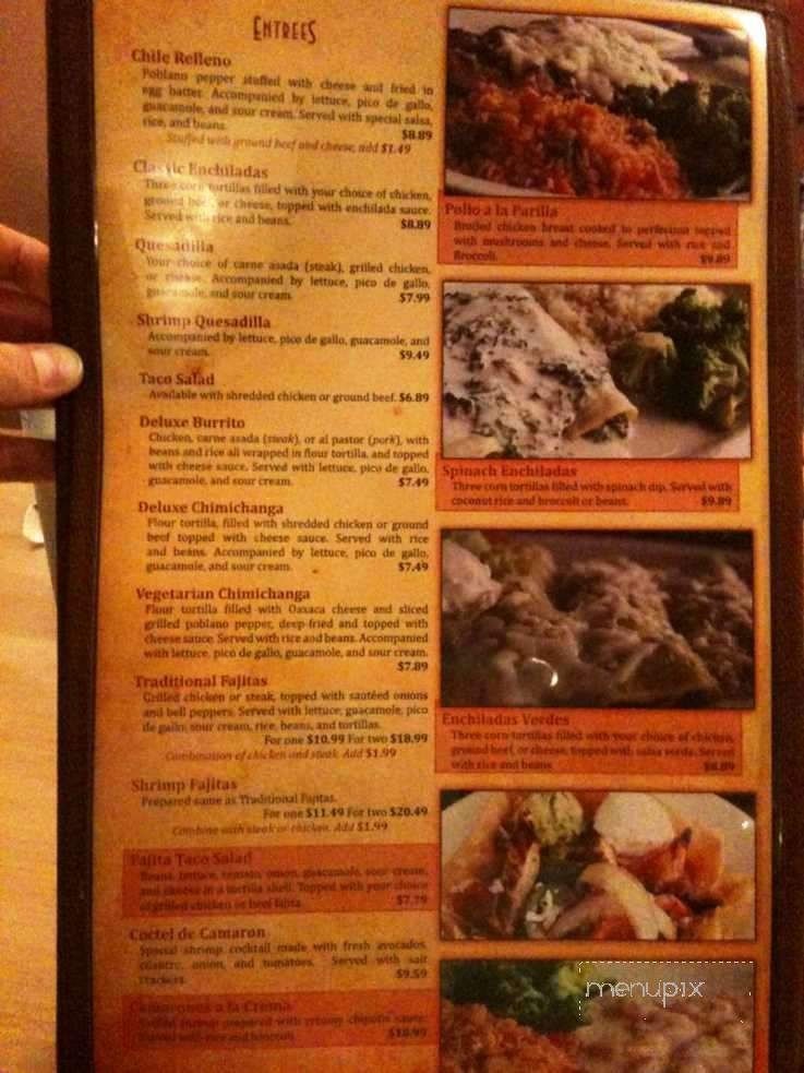 Botanas Restaurant & Bar - Branson, MO menu_pic