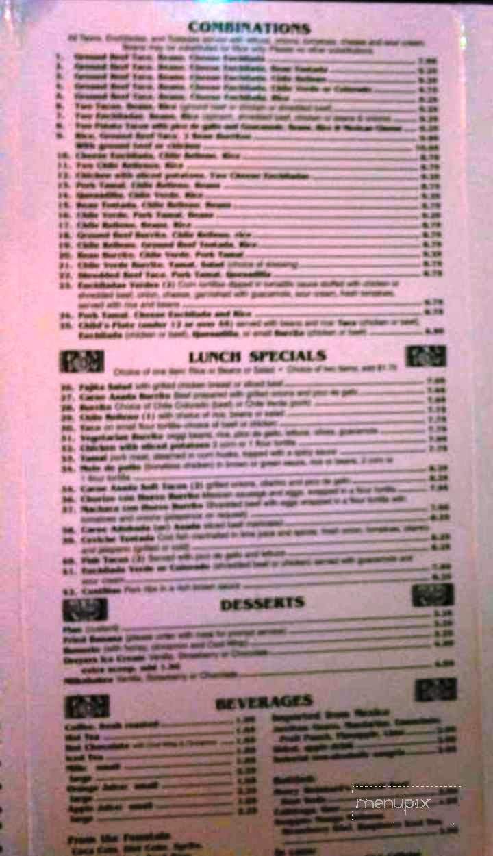 /380179911/Fiesta-Grill-and-Cantina-Menu-Arcata-CA - Arcata, CA