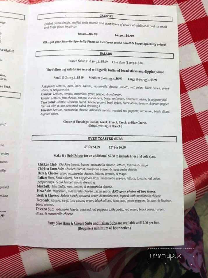 Enzo's Pizzeria - Clinton Township, MI menu_pic