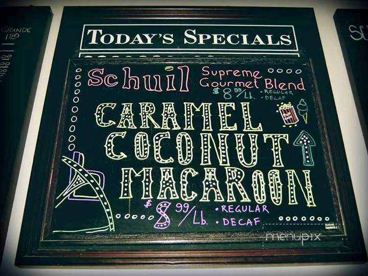 Schuil Coffee & Tea Shoppe - Kentwood, MI menu_pic