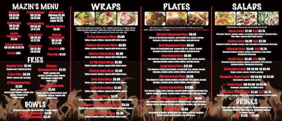 Zaky's Kabob House - Norco, CA menu_pic