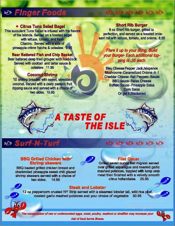Finns Seafood - Atlanta, GA menu_pic