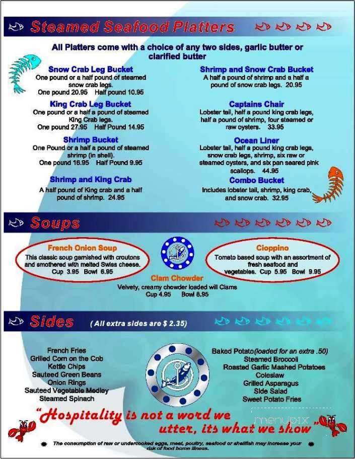 Finns Seafood - Atlanta, GA menu_pic