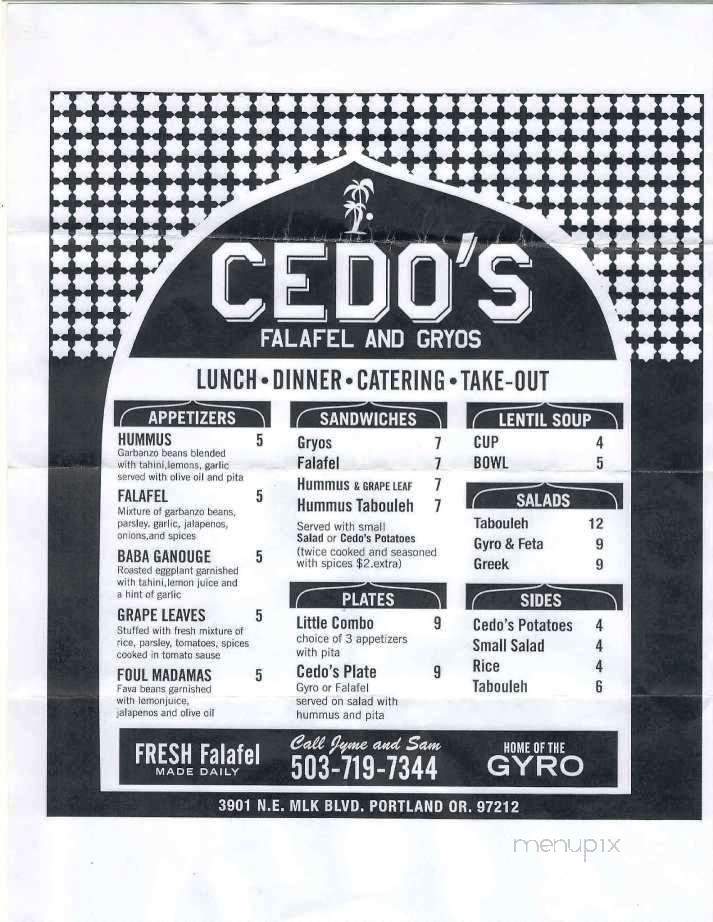 /380181196/Cedos-Falafel-and-Gyros-Portland-OR - Portland, OR