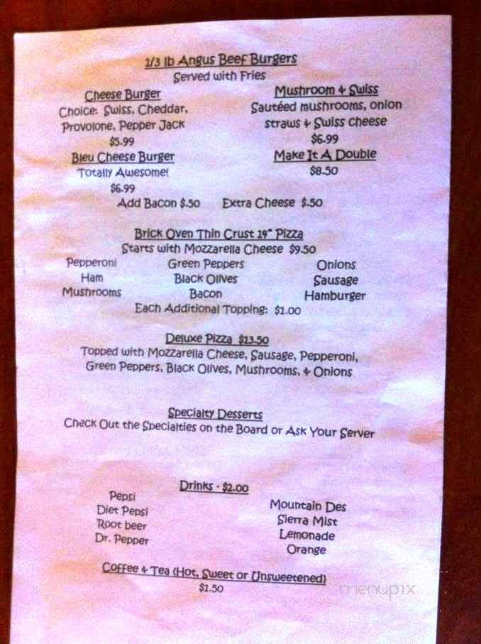 /380181624/On-the-Corner-Bistro-and-Bar-Menu-Moberly-MO - Moberly, MO