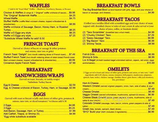Big John's Crumpy's Wings & Things - Jacksonville, FL menu_pic