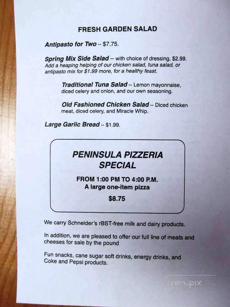 /380182288/Peninsula-Pizzeria-Erie-PA - Erie, PA