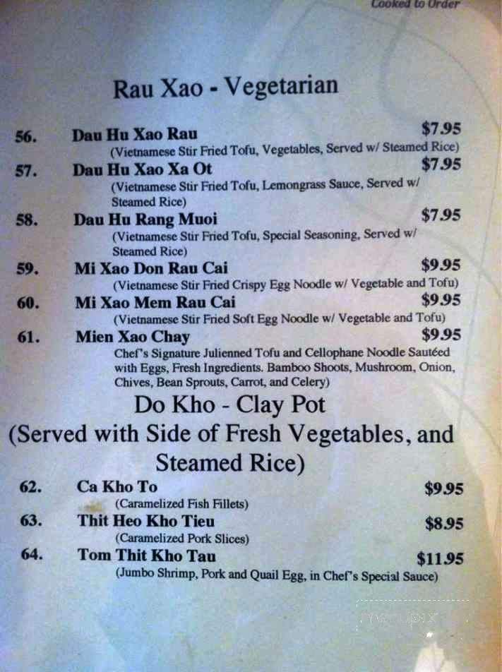 Viet Royal - Evans, GA menu_pic