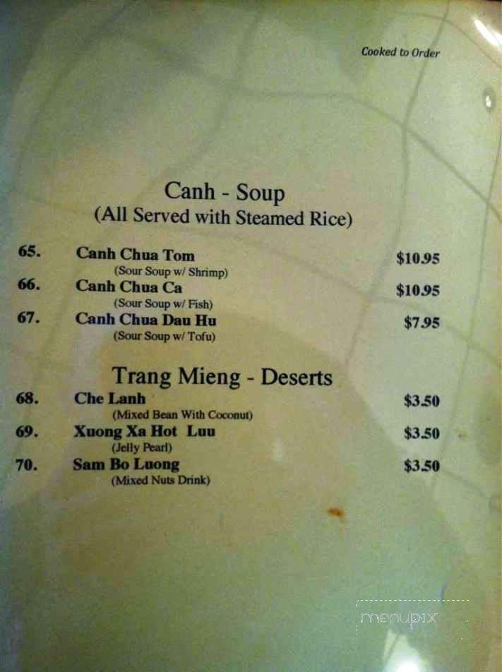 Viet Royal - Evans, GA menu_pic