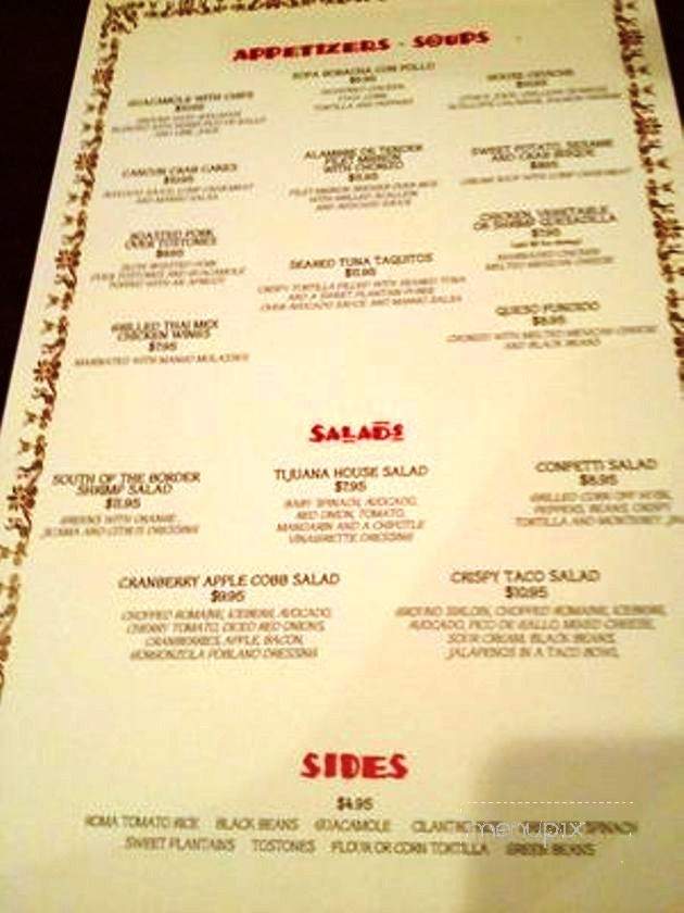 Maya Mexican Grill and Tequila Lounge - Glen Allen, VA menu_pic