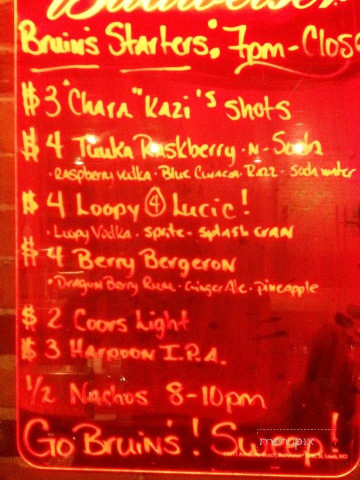 The Pour House - Keene, NH menu_pic