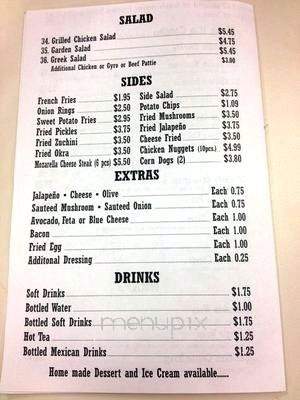 Olive Burger - Richardson, TX menu_pic