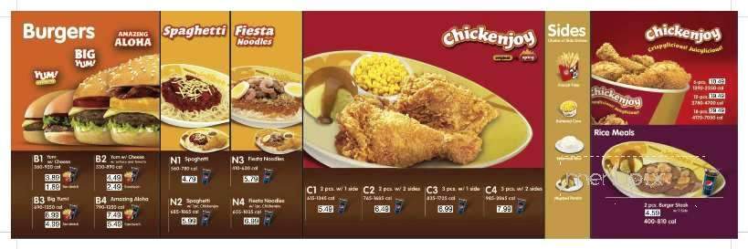 Jollibee - Virginia Beach, VA menu_pic