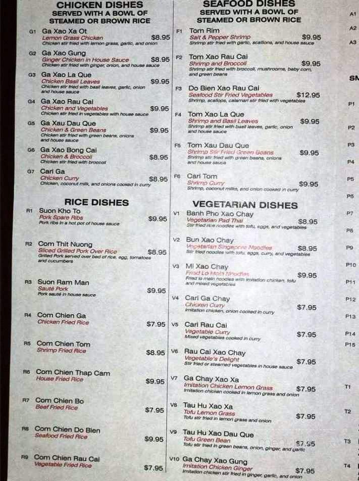 I Love PHO Asian Cuisine - Greensboro, NC menu_pic