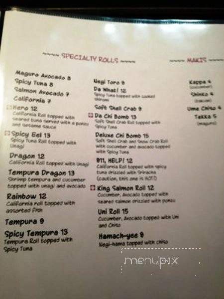 The Corner Kitchen - Honolulu, HI menu_pic