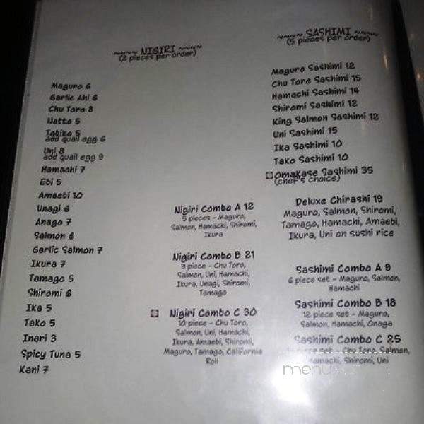 The Corner Kitchen - Honolulu, HI menu_pic
