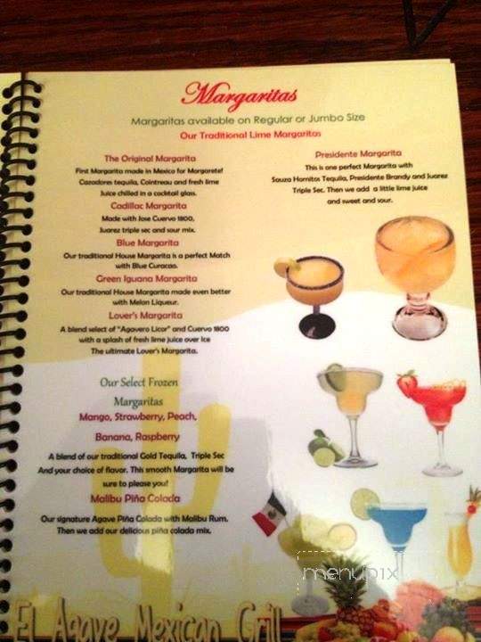 El Agave Mexican Grill - Durham, NC menu_pic