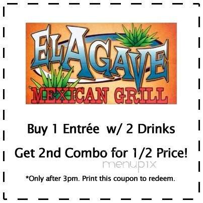 El Agave Mexican Grill - Durham, NC menu_pic