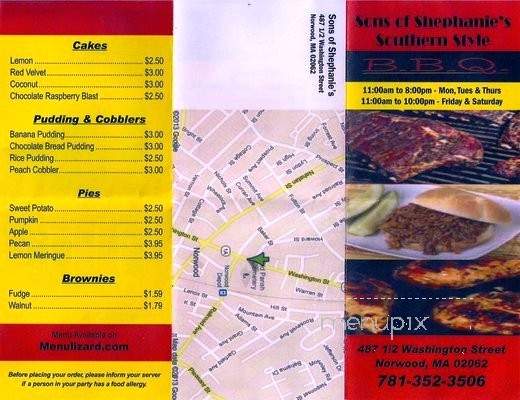 Fuego's - Murrells Inlet, SC menu_pic