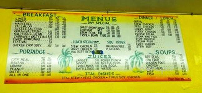 Better Choice Restaurant - Rochester, NY menu_pic