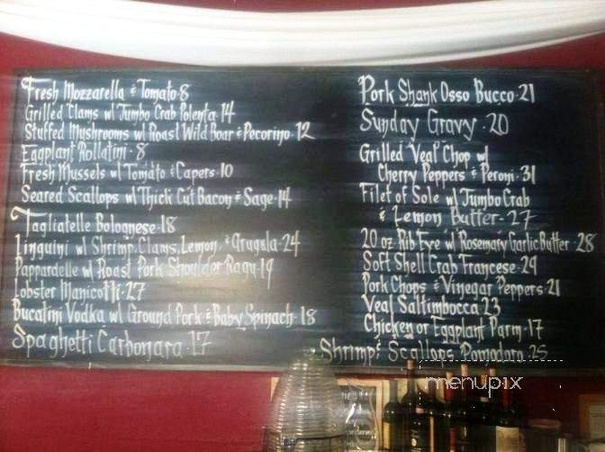Fiamma Trattoria - Mamaroneck, NY menu_pic