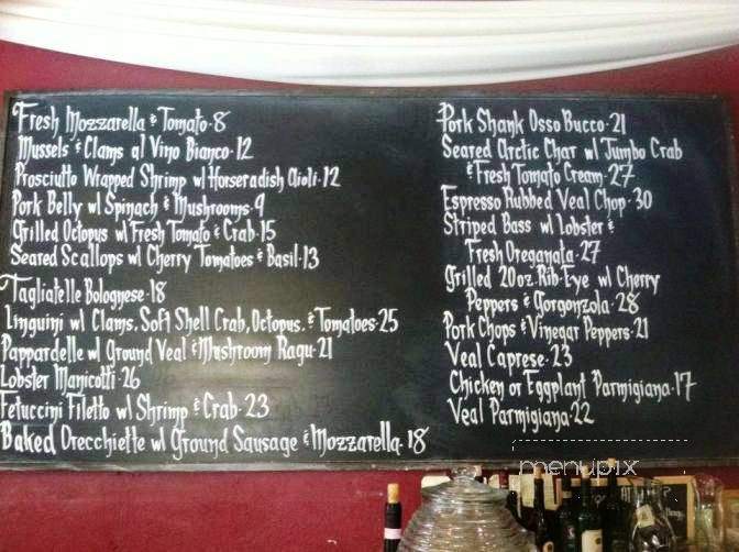 Fiamma Trattoria - Mamaroneck, NY menu_pic