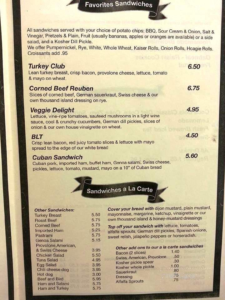 Rocky Creek Cafe - Tampa, FL menu_pic