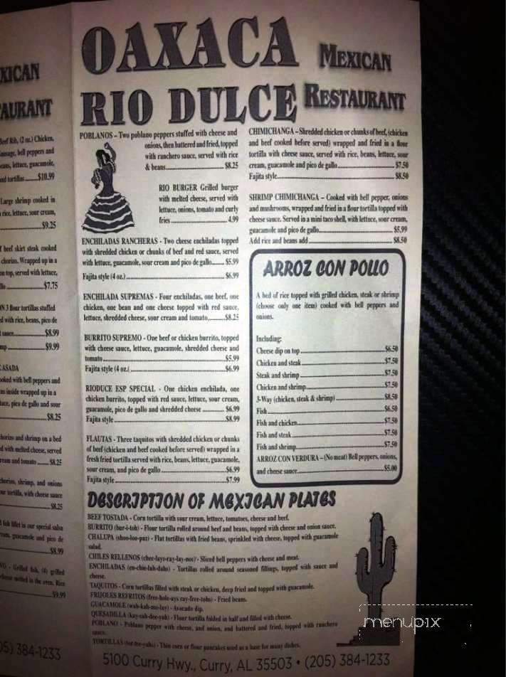 /380185758/Oaxaca-Rio-Dulce-Mexican-Restaurant-Jasper-AL - Jasper, AL