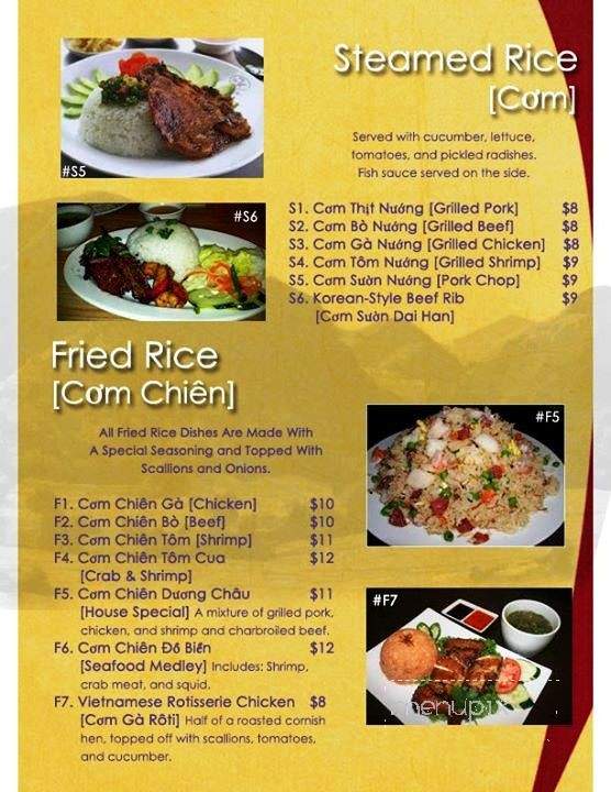 Amango - Toledo, OH menu_pic