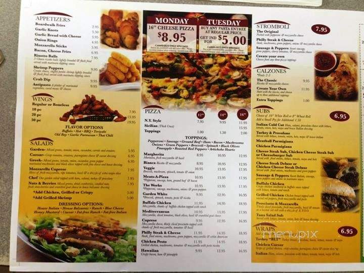 Pronto Pizza Kitchen - Severna Park, MD menu_pic