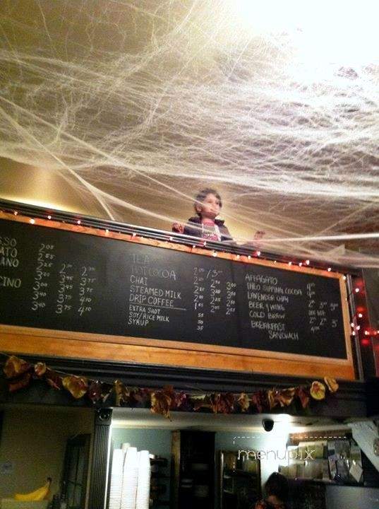 Anchored Ship Coffee Bar - Seattle, WA menu_pic