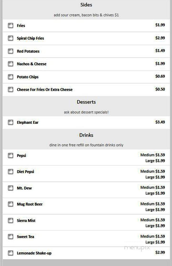 Magic Moments - Indianapolis, IN menu_pic