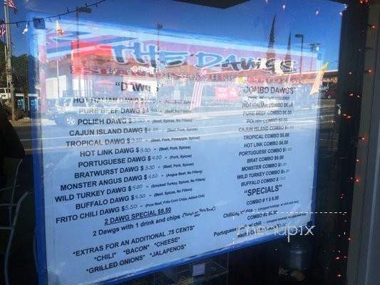 The Dawgs Grill Island Style Hotdogs - Wahiawa, HI menu_pic