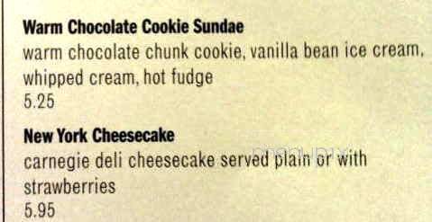 Sixth Pine - Salt Lake City, UT menu_pic