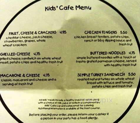 Sixth Pine - Salt Lake City, UT menu_pic