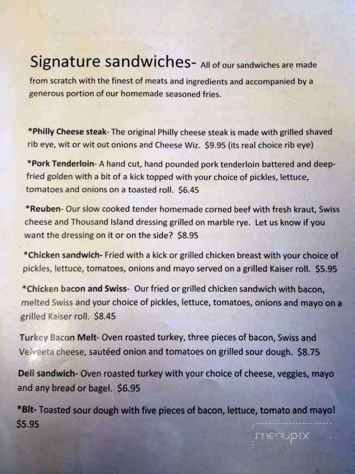 Watershed Cafe - Dubuque, IA menu_pic